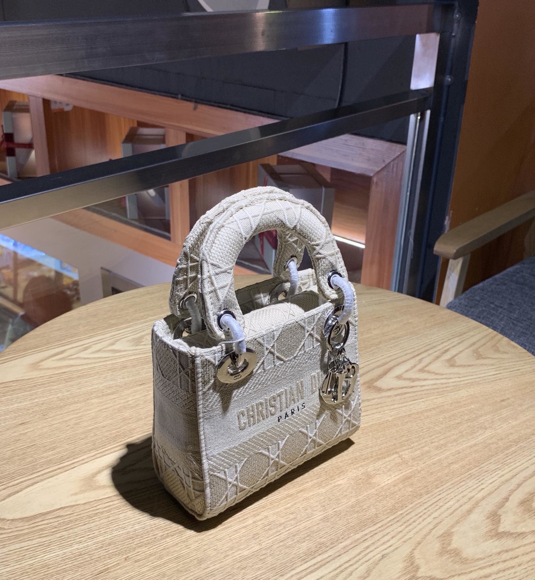 Chr1st1an D10r bag 17cm white