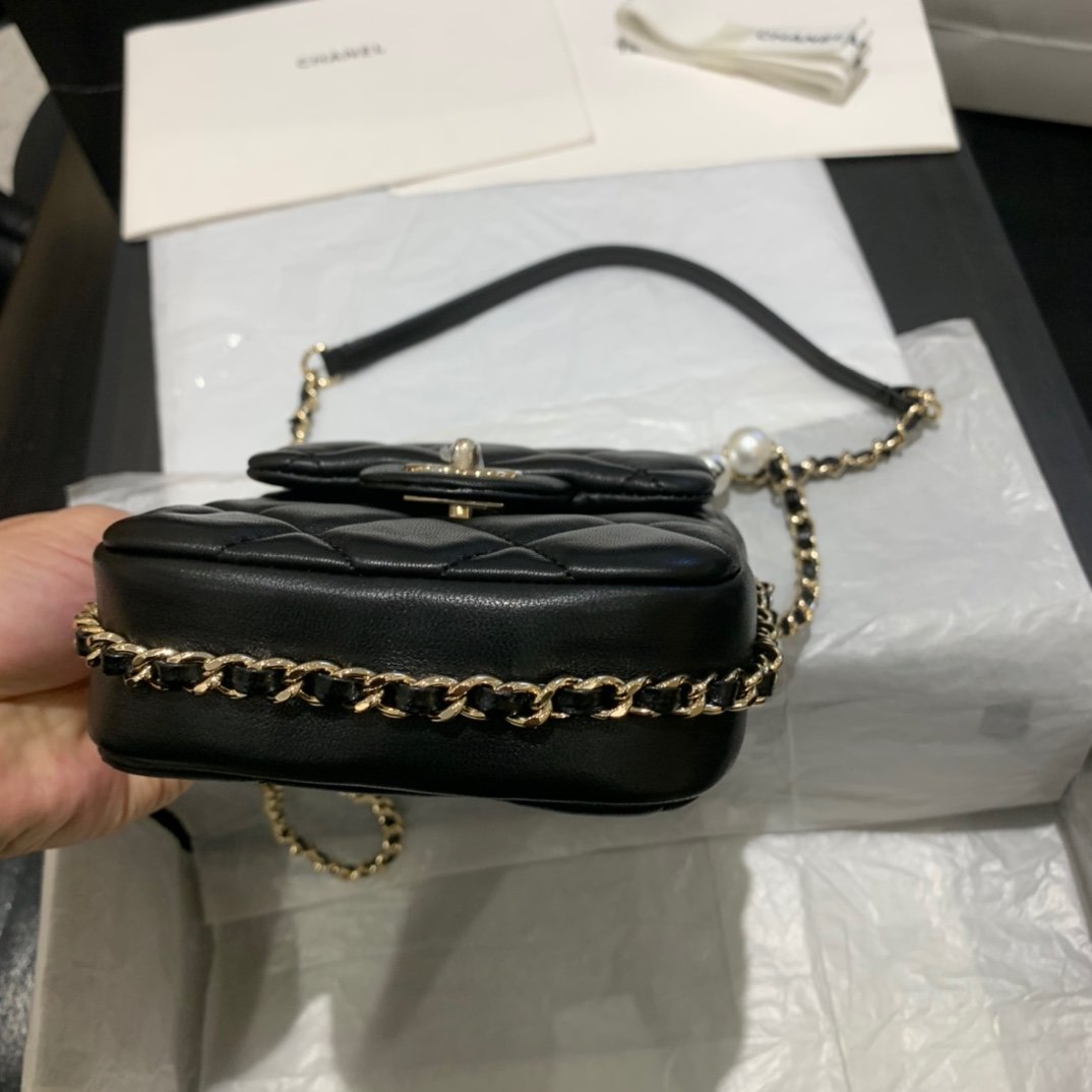 Ch**el 2020 Shoulder bag AS1345 balck