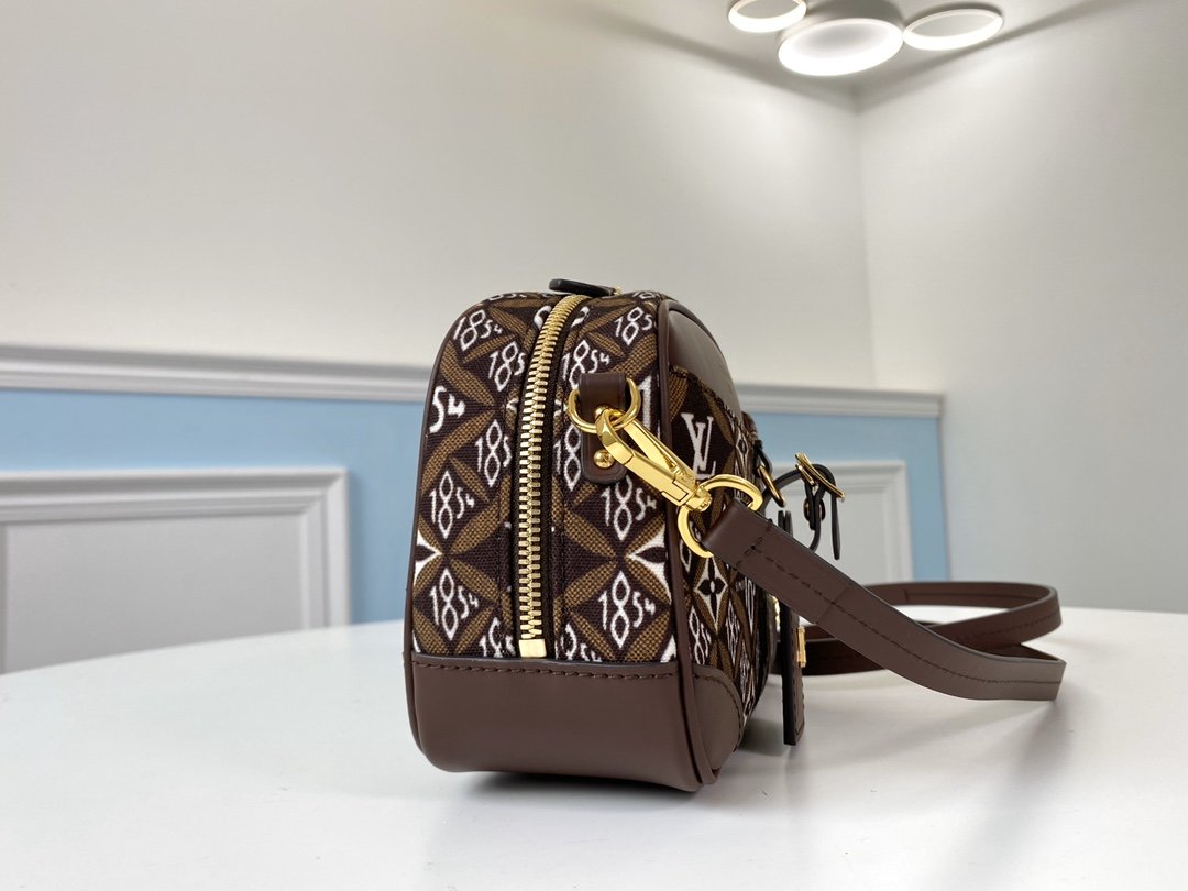 LV Nicolas Ghesquière Mini Luggage Brown