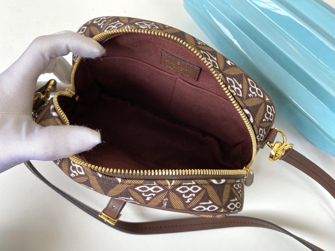 LV Nicolas Ghesquière Mini Luggage Brown