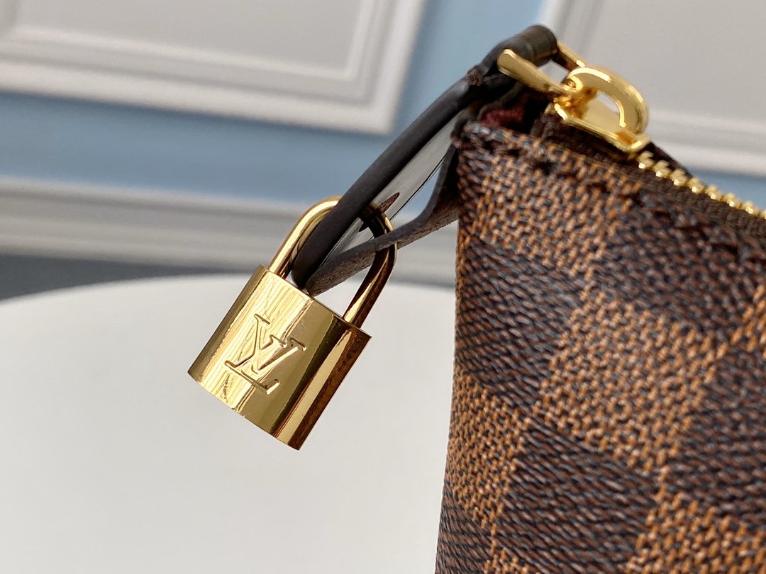 LV Damier Ebene IENA MM Handbag N41013