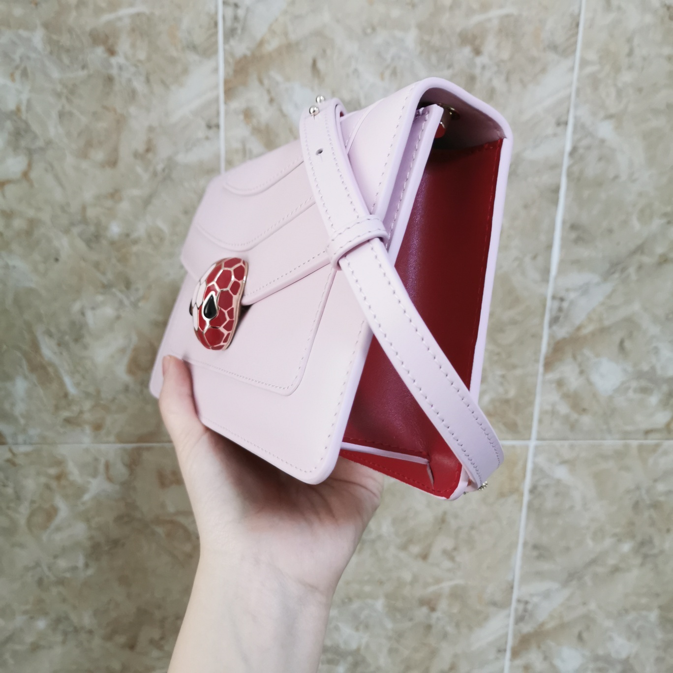 Bvlga Serpenti in Love Bag 22cm