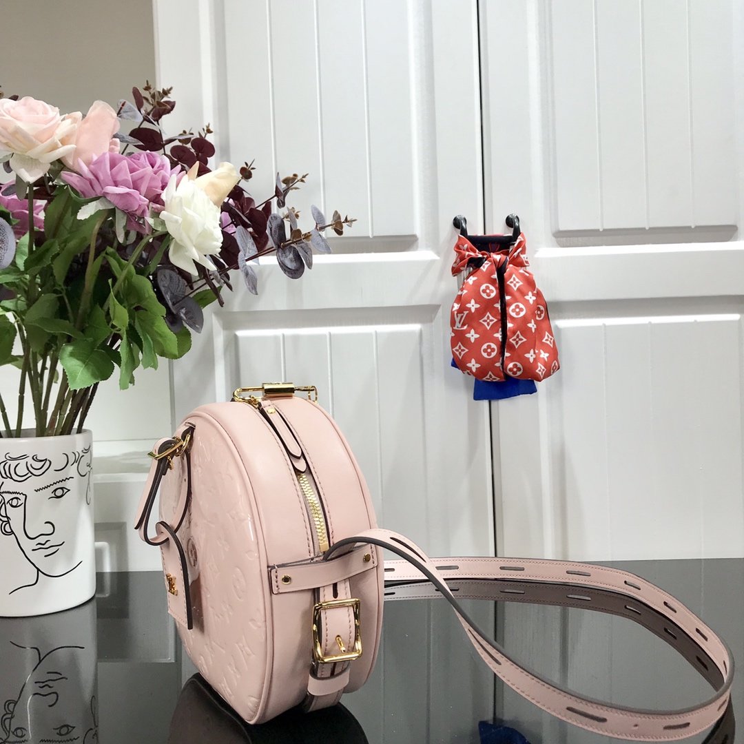 LV Boite Chapeau Souple Bag M53999 Pink