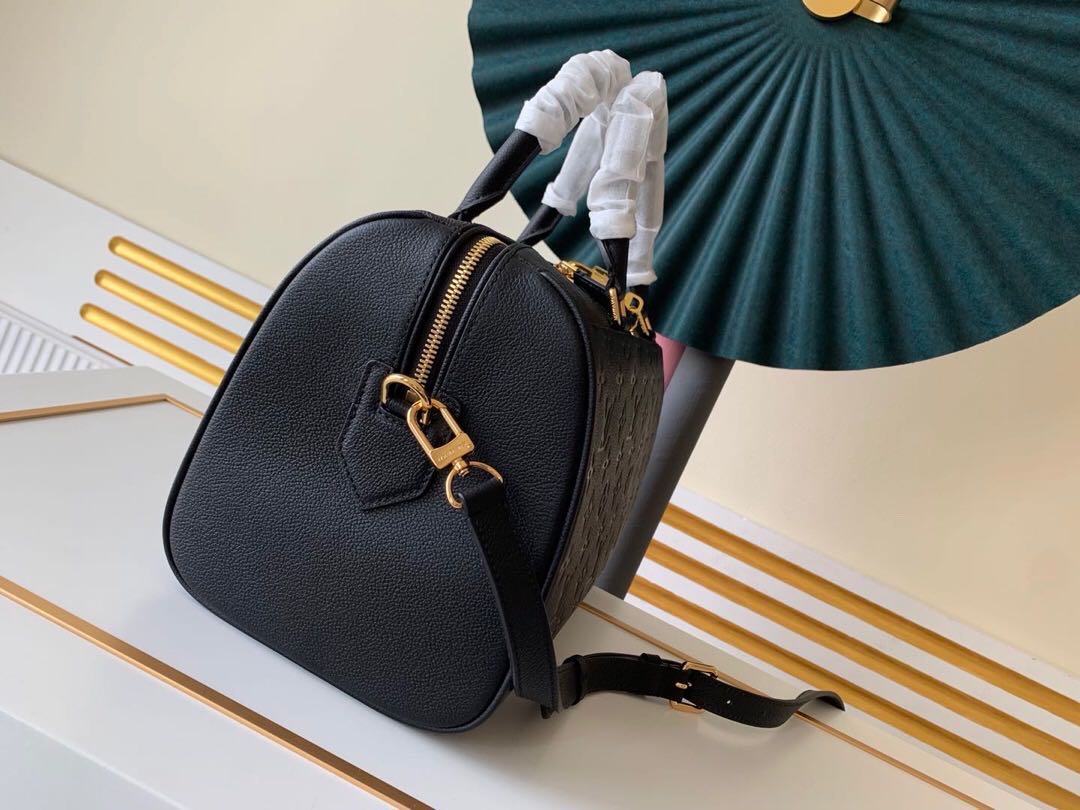 L0vis Vvtt0n SPEEDY Bag with Black 30cm