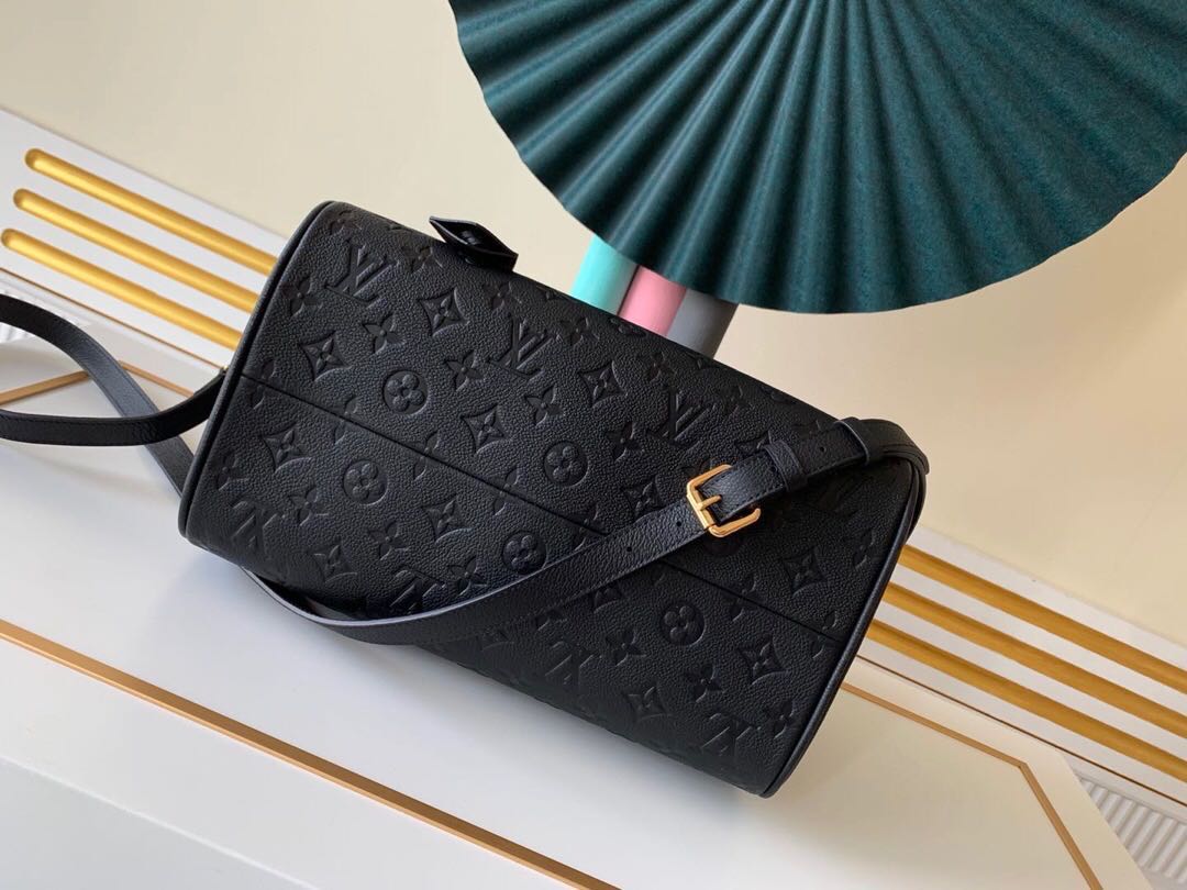 L0vis Vvtt0n SPEEDY Bag with Black 30cm