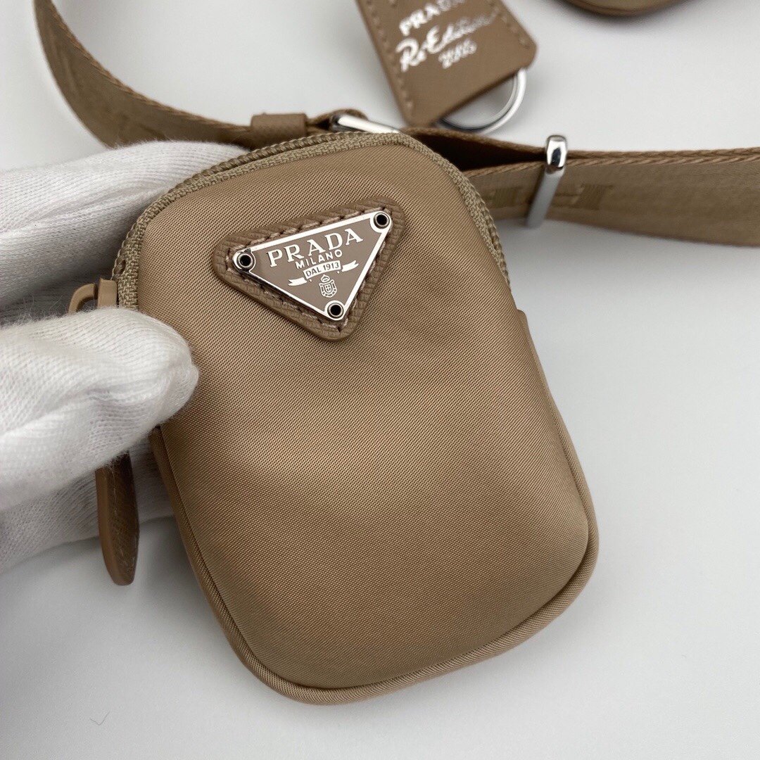 Pra*a Nylon Hobo Bag 20cm 001