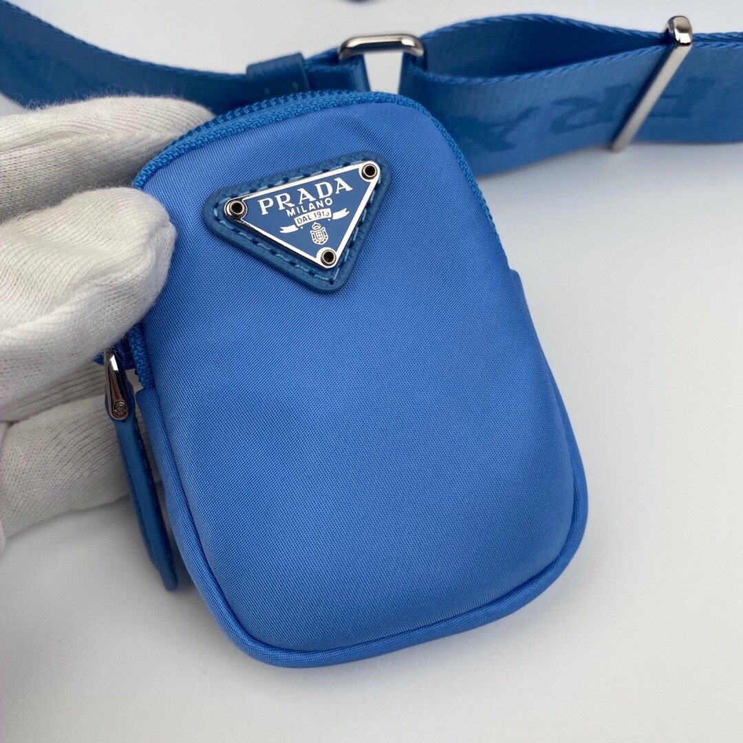 Pra*a Nylon Hobo Bag 20cm 002