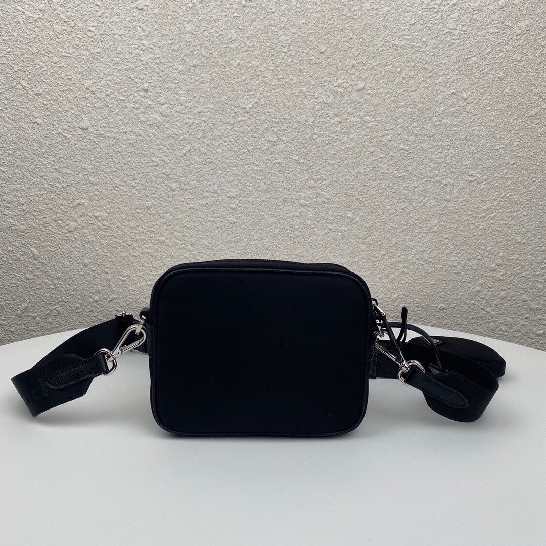 Pra*a Nylon Hobo Bag 20cm 003