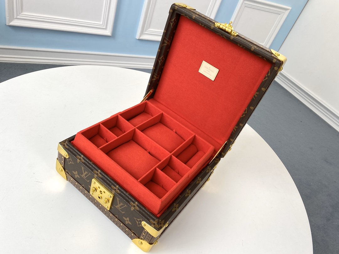 L0vis Vvtt0n Cotteville Travel Box Red