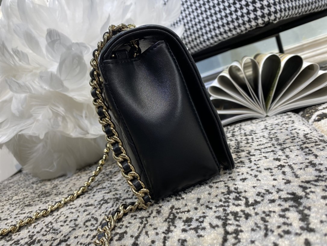 Ch**el Flap Bag Lmbskin 003