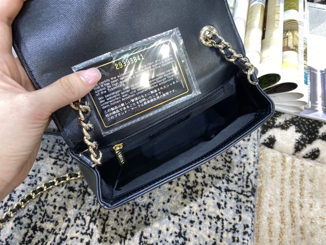 Ch**el Flap Bag Lmbskin 003