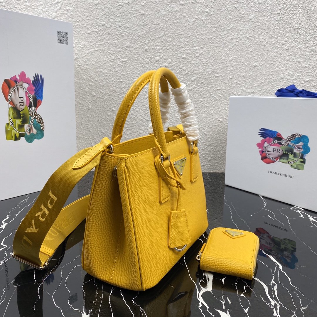 Pra*a Saffiano Leather Bag 1BA296 23cm 004