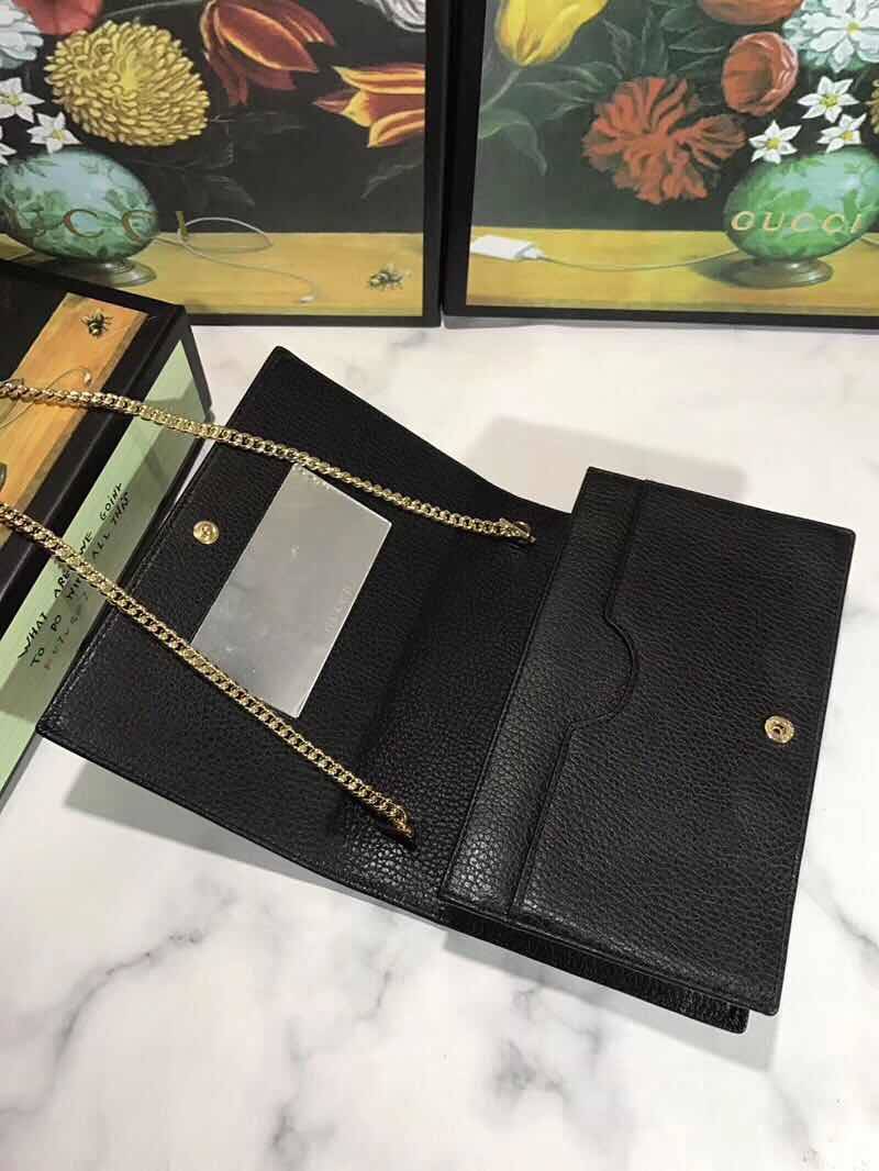 Gvc*1 Leather Mini Chanin Shoulder Bag