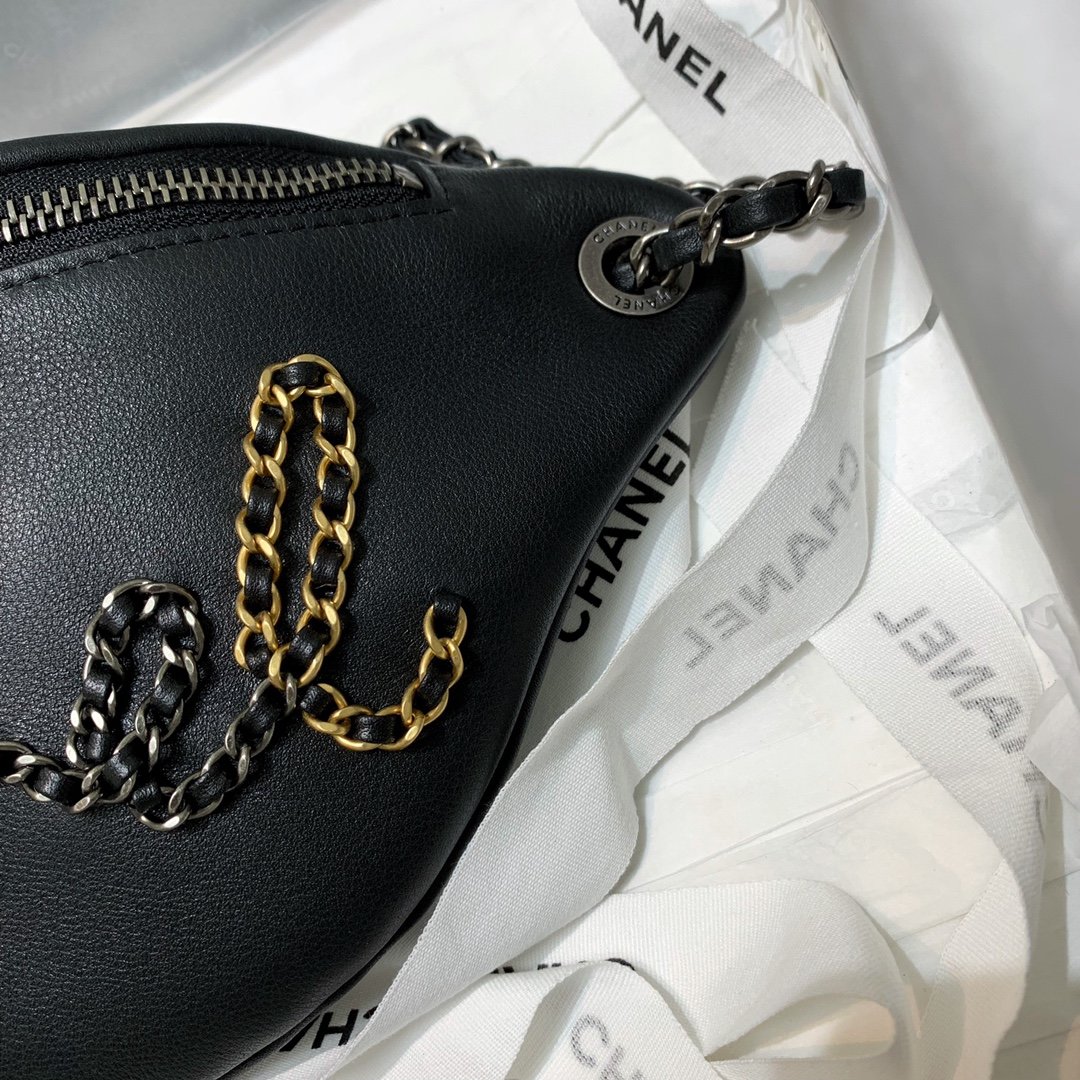 Ch**el Waist bag White