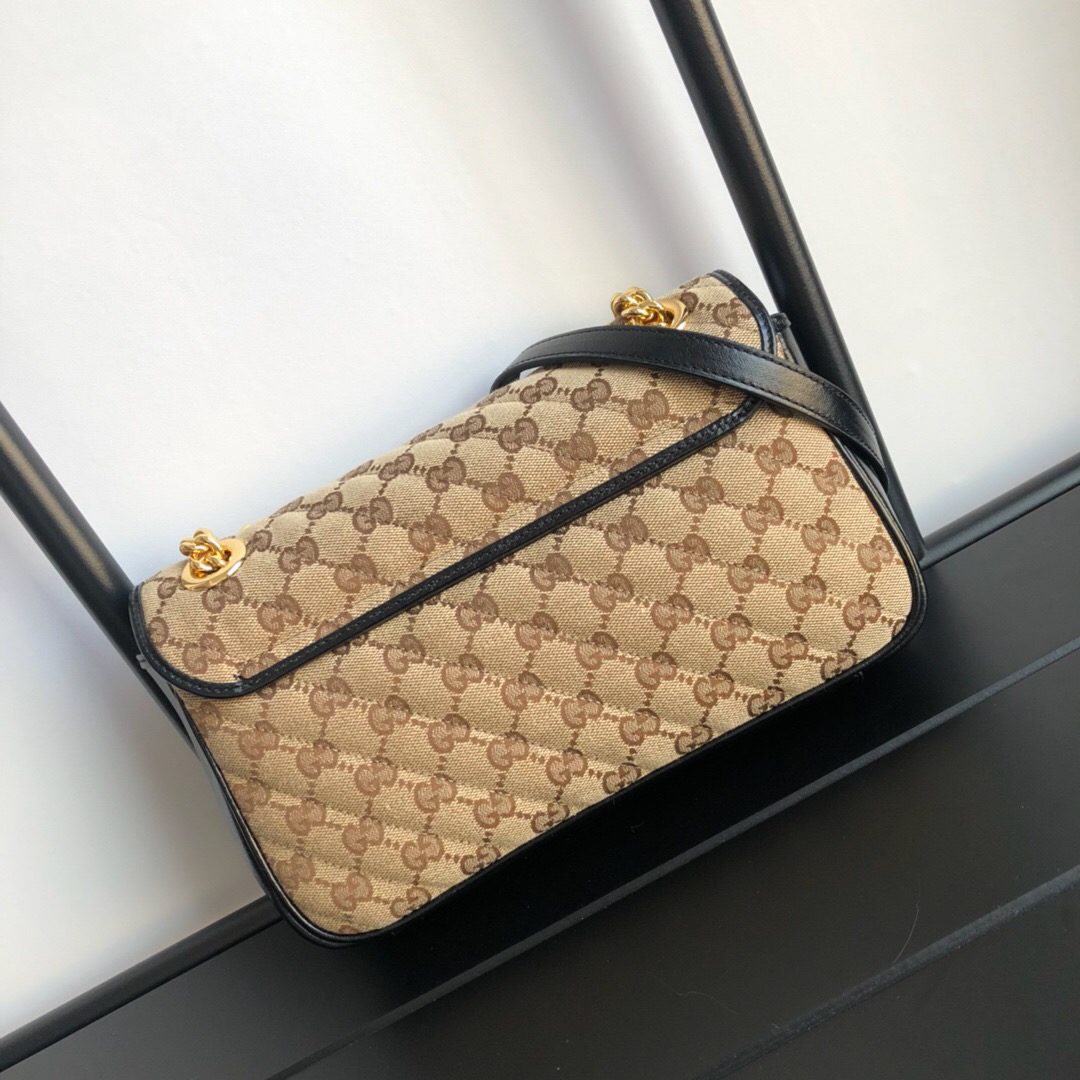 Gvc*1 Marmont Matelasse Mini Bag 26cm Black