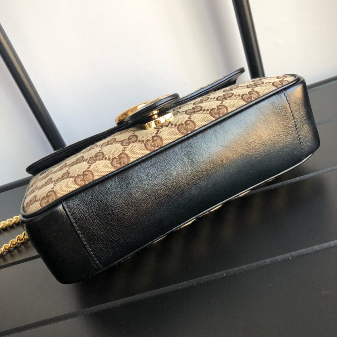 Gvc*1 Marmont Matelasse Mini Bag 26cm Black