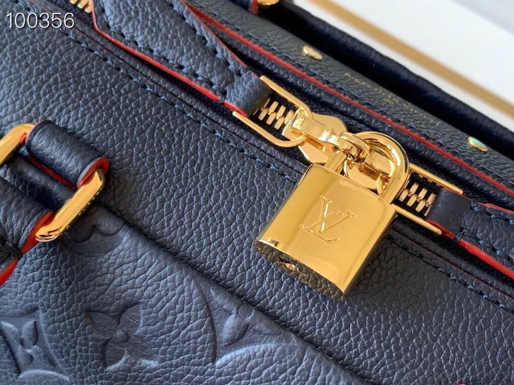LV Speedy Bandoulière 20 Monogram Empreinte Leather