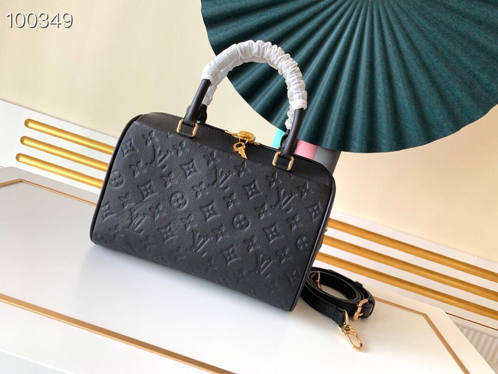 LV Speedy Bandoulière 25 Monogram Empreinte Leather 004