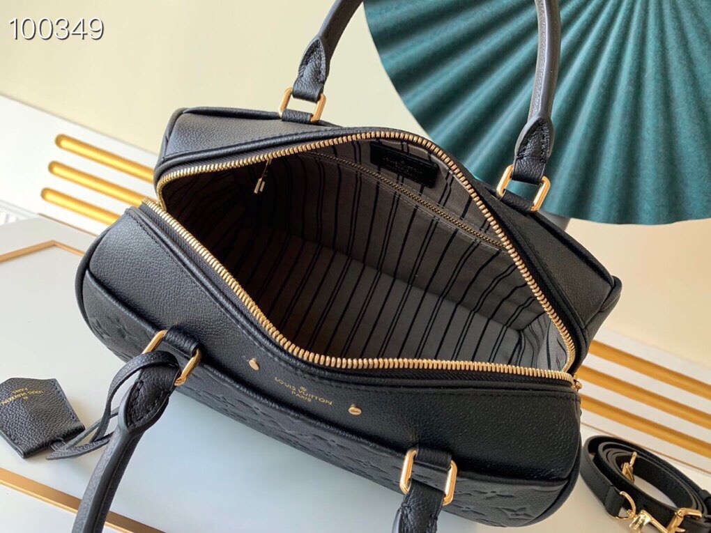 LV Speedy Bandoulière 25 Monogram Empreinte Leather 004