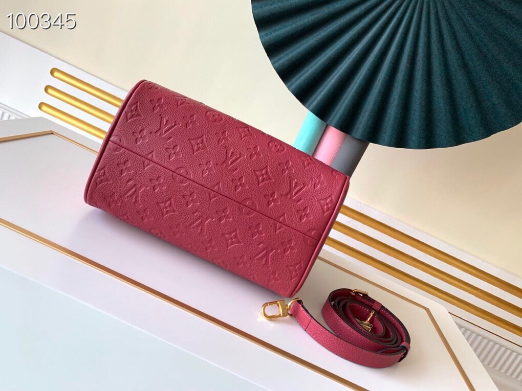 LV Speedy Bandoulière 25 Monogram Empreinte Leather 005