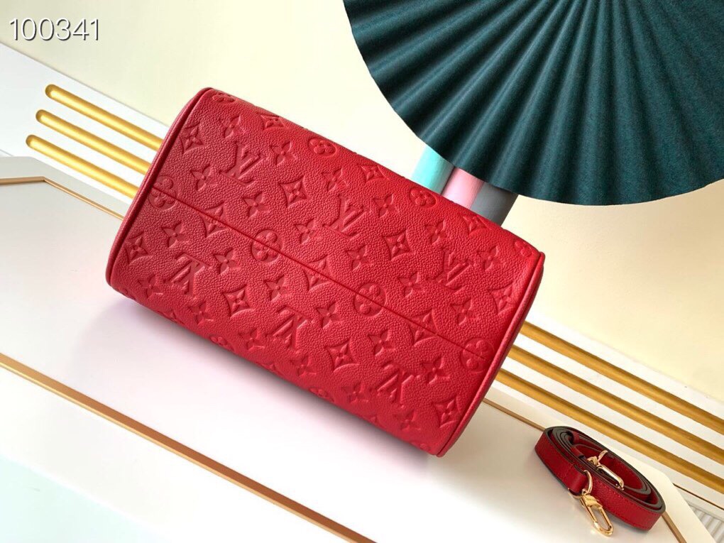 LV Speedy Bandoulière 25 Monogram Empreinte Leather 006