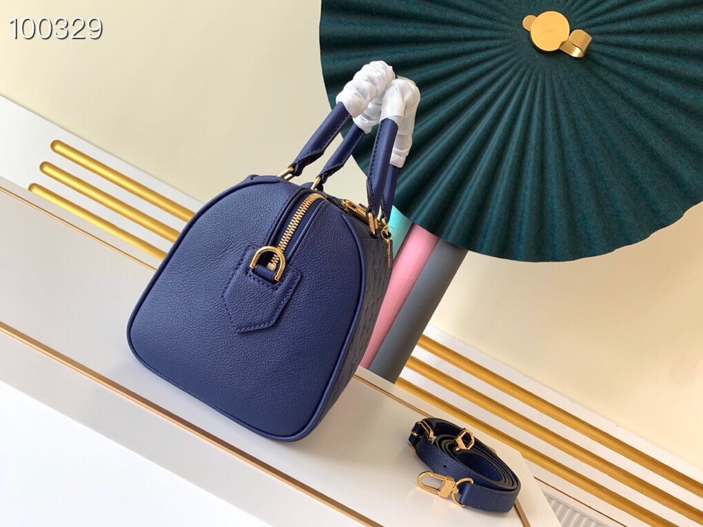 LV Speedy Bandoulière 25 Monogram Empreinte Leather 008
