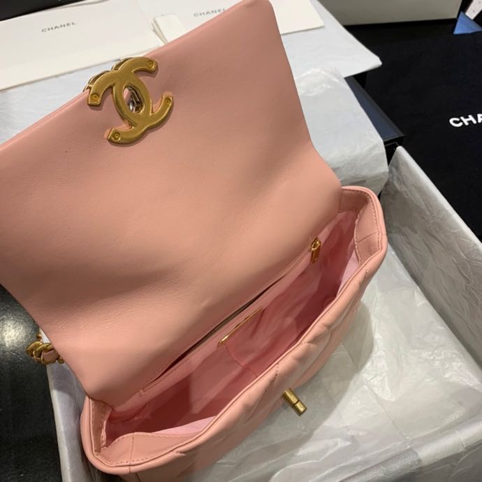Ch**el AS1161 Handbag 26cm pink