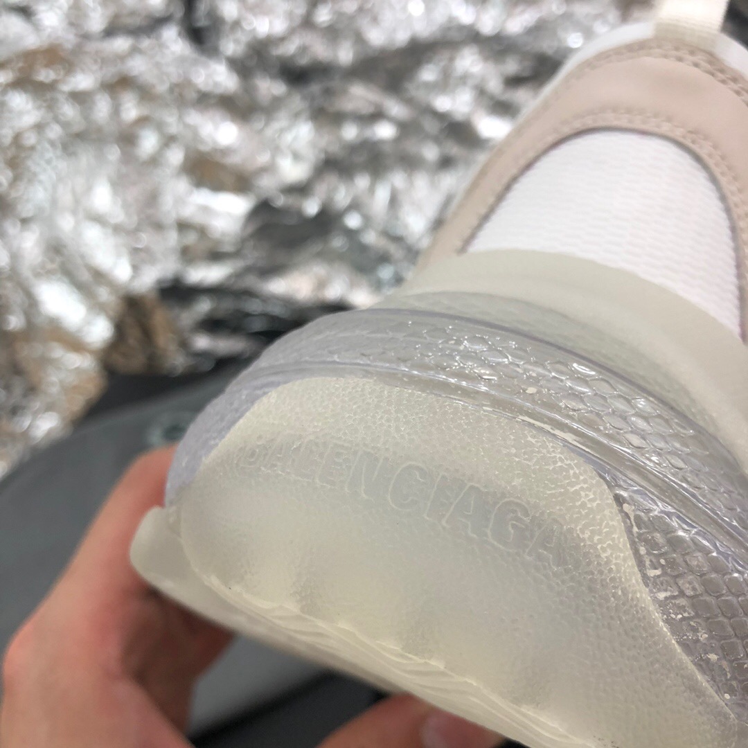 Ba1en*iaga Triple S Clear Sole Trainers sneaker