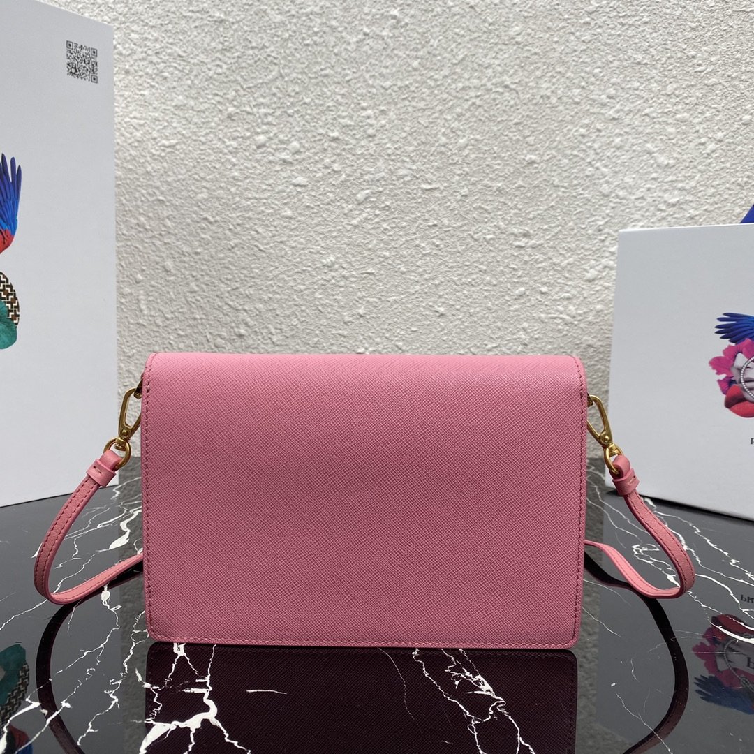 Pra*a 1BP020 Saffiano Chain Bag 001