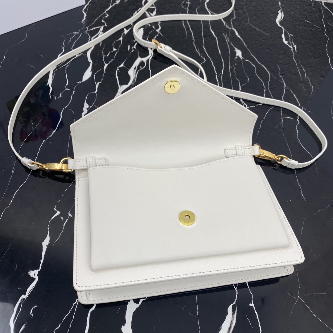 Pra*a 1BP020 Saffiano Chain Bag 003