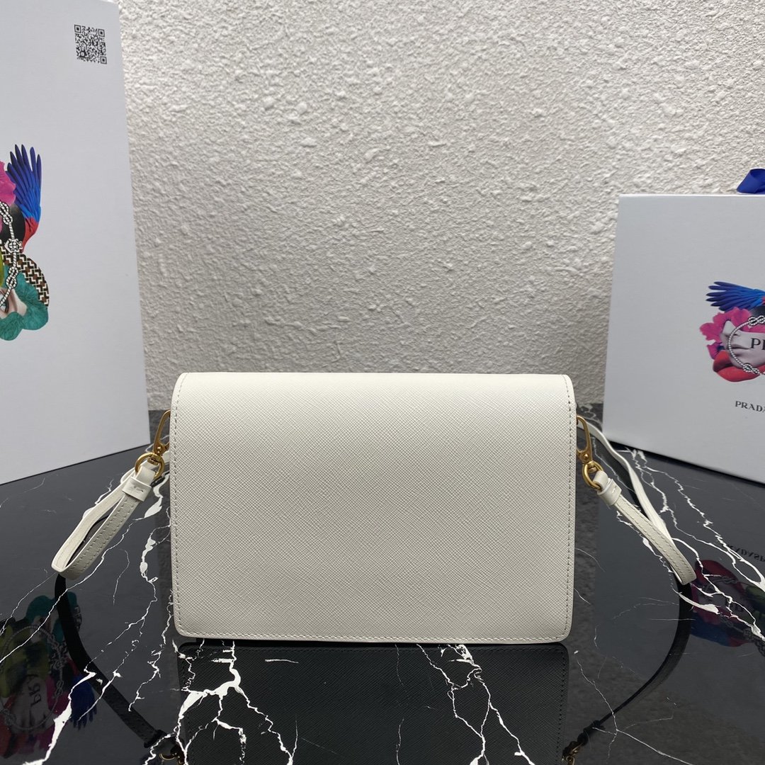 Pra*a 1BP020 Saffiano Chain Bag 003