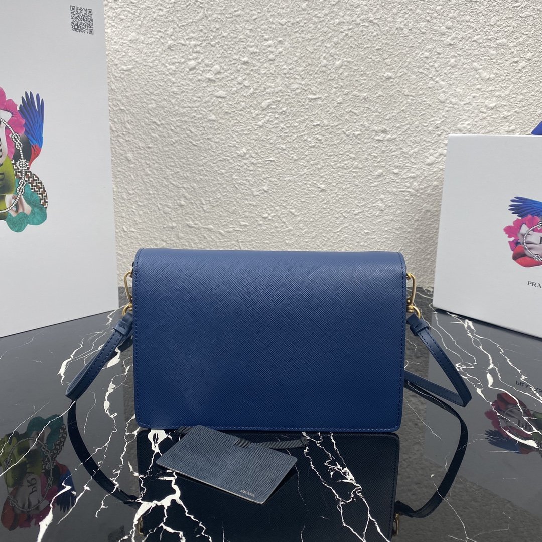 Pra*a 1BP020 Saffiano Chain Bag 005