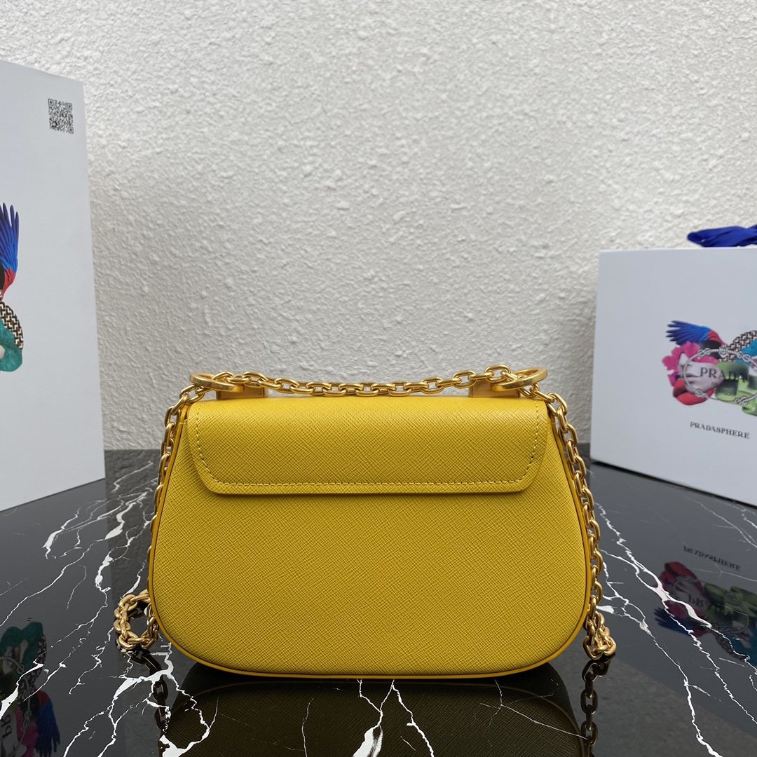Pra*a Saffiano Chain Bag 1BD275 004