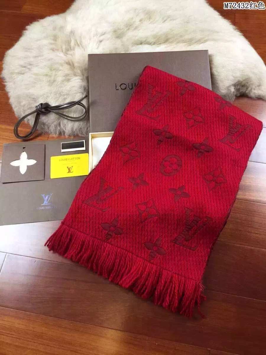L0vis Vvtt0n Scarf Red