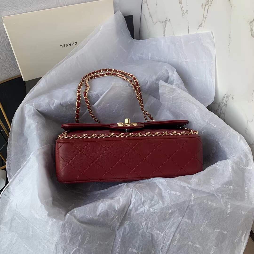 Ch**el Flap Bag 23cm 002