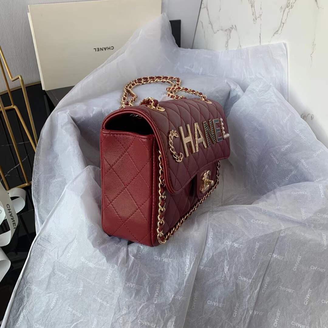 Ch**el Flap Bag 23cm 002