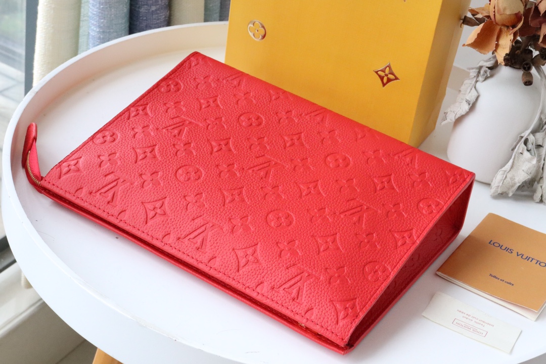 L0vis Vvtt0n Monogram Eclipse Pochette Voyage red