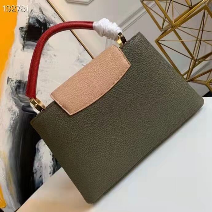 L0vis Vvtt0n Capucines BB Bag 27CM GREEN