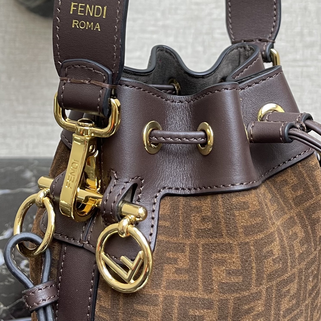 F**di Mini Mon Tresor bucket bag