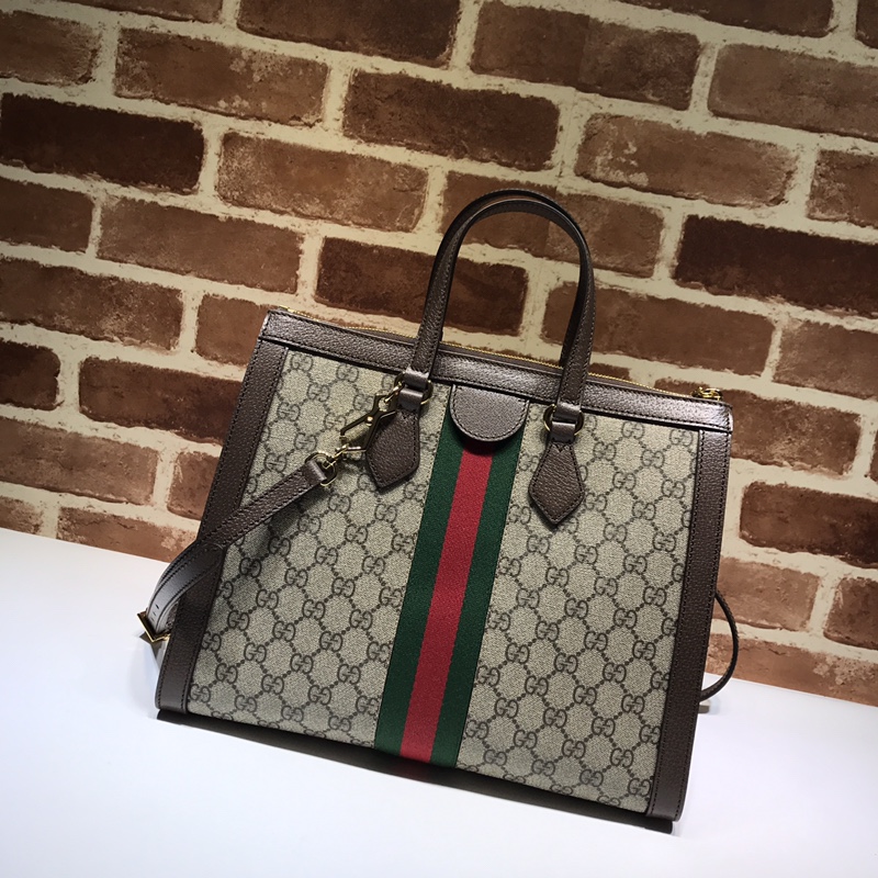 Bagsaaa Gvc*1 Ophidia medium top handle bag 524537 - 34cm