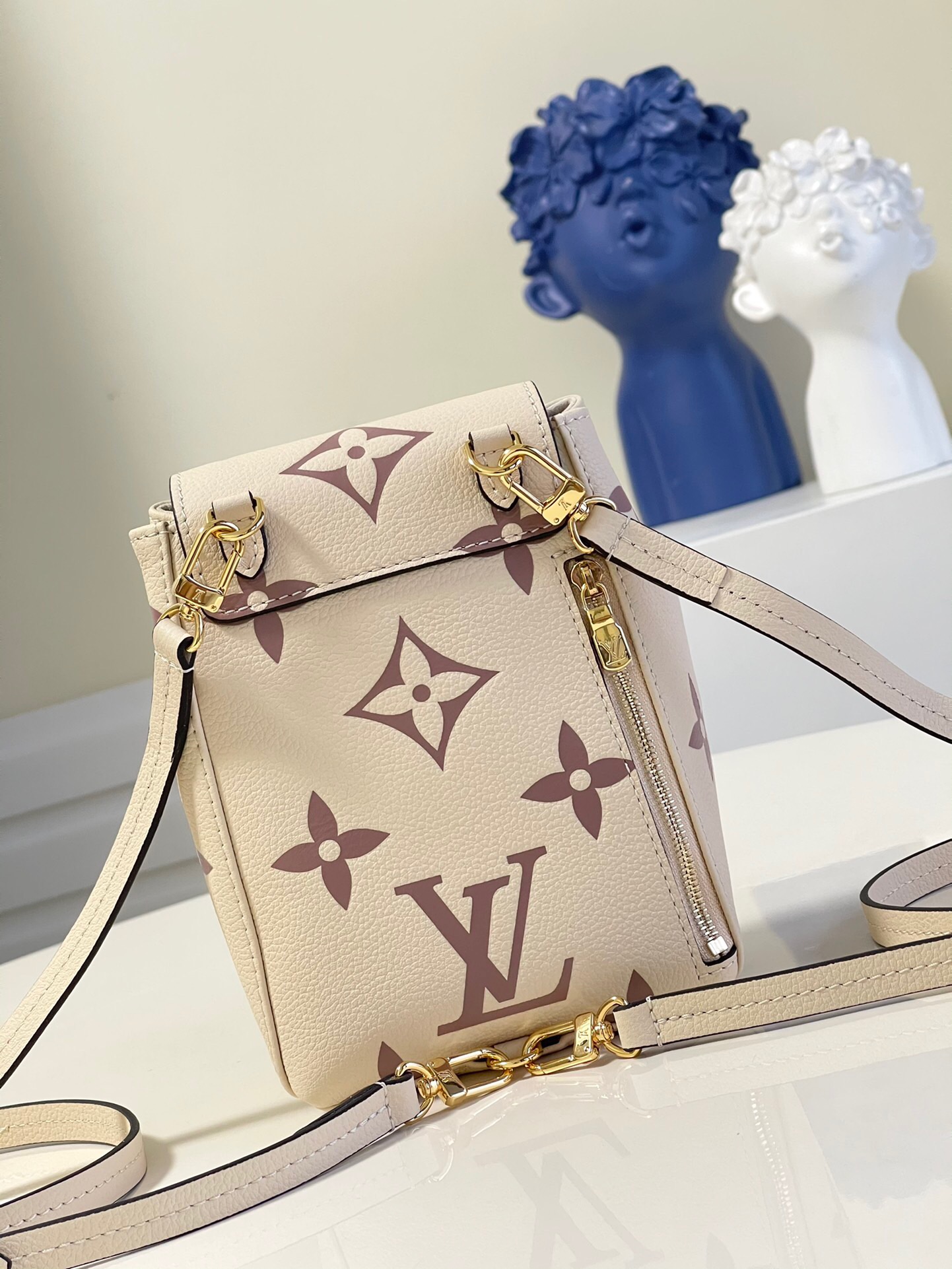 LV Tiny Backpack Bicolor Monogram Empreinte Leather 001
