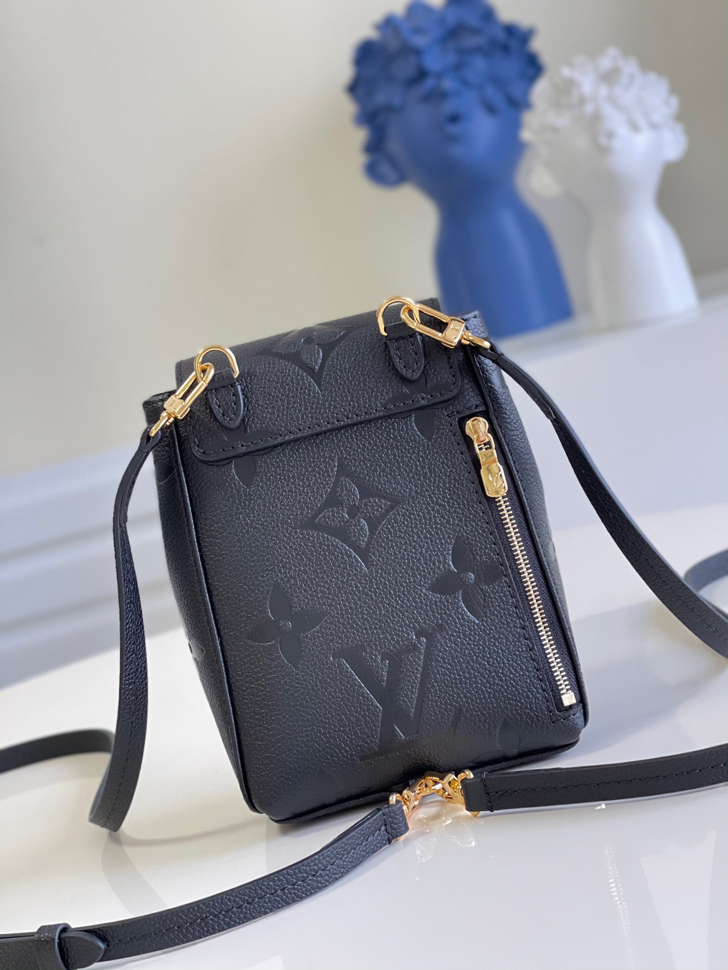 LV Tiny Backpack Bicolor Monogram Empreinte Leather 002