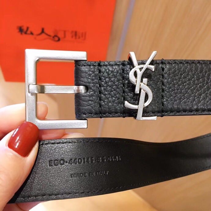 Y51 belt black 3cm 