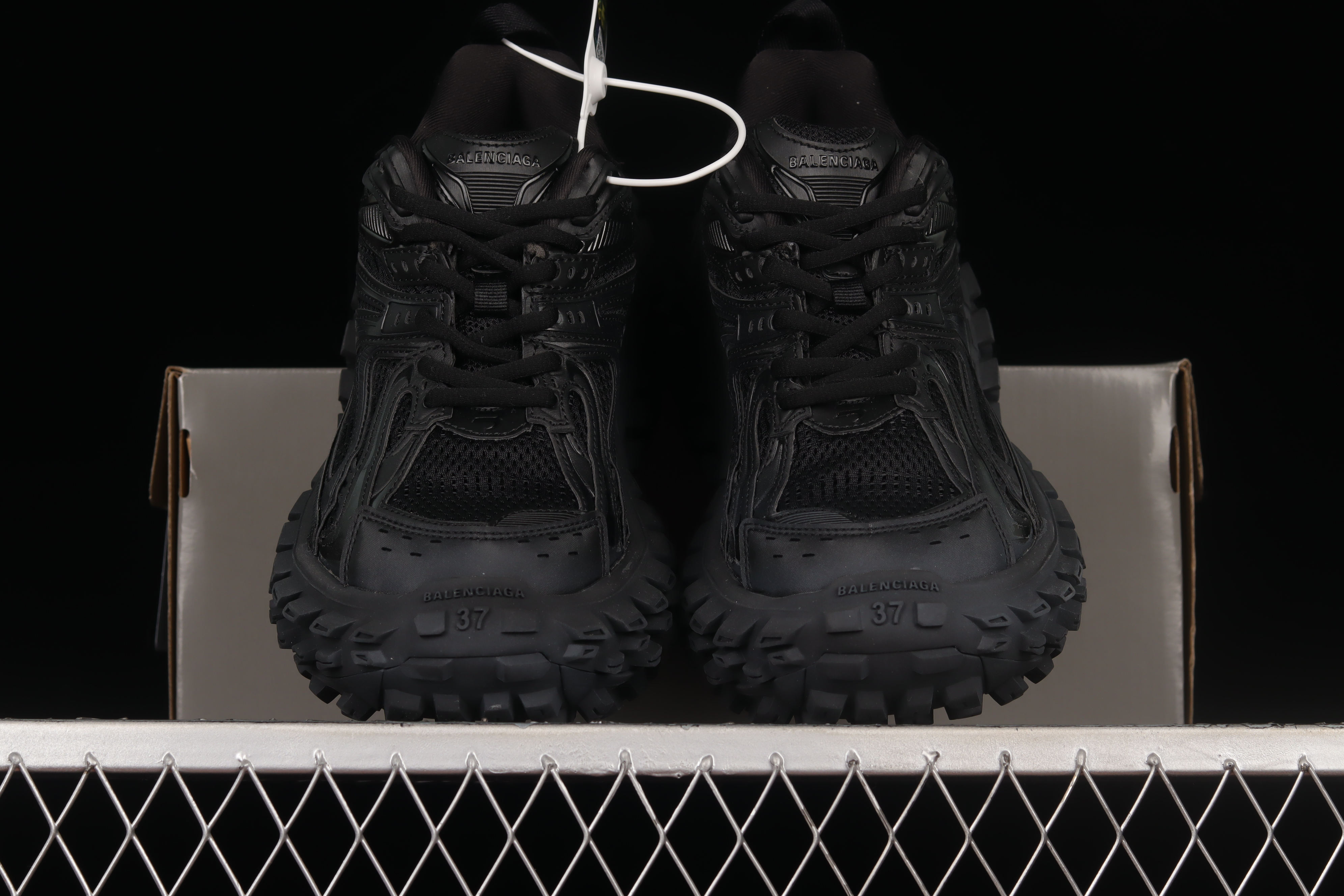 Ba1en*iaga Defender Rubber Platform Sneakers