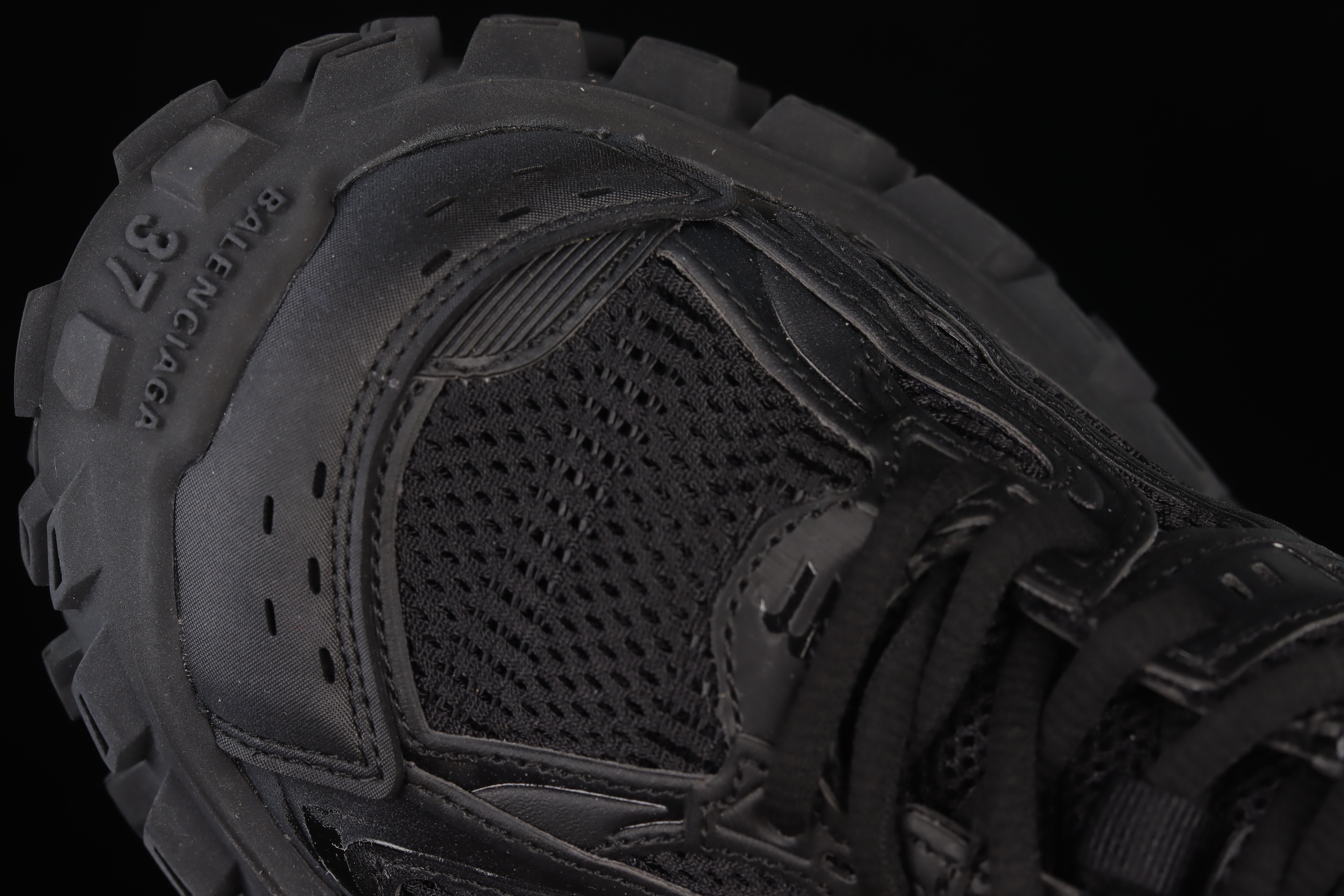 Ba1en*iaga Defender Rubber Platform Sneakers