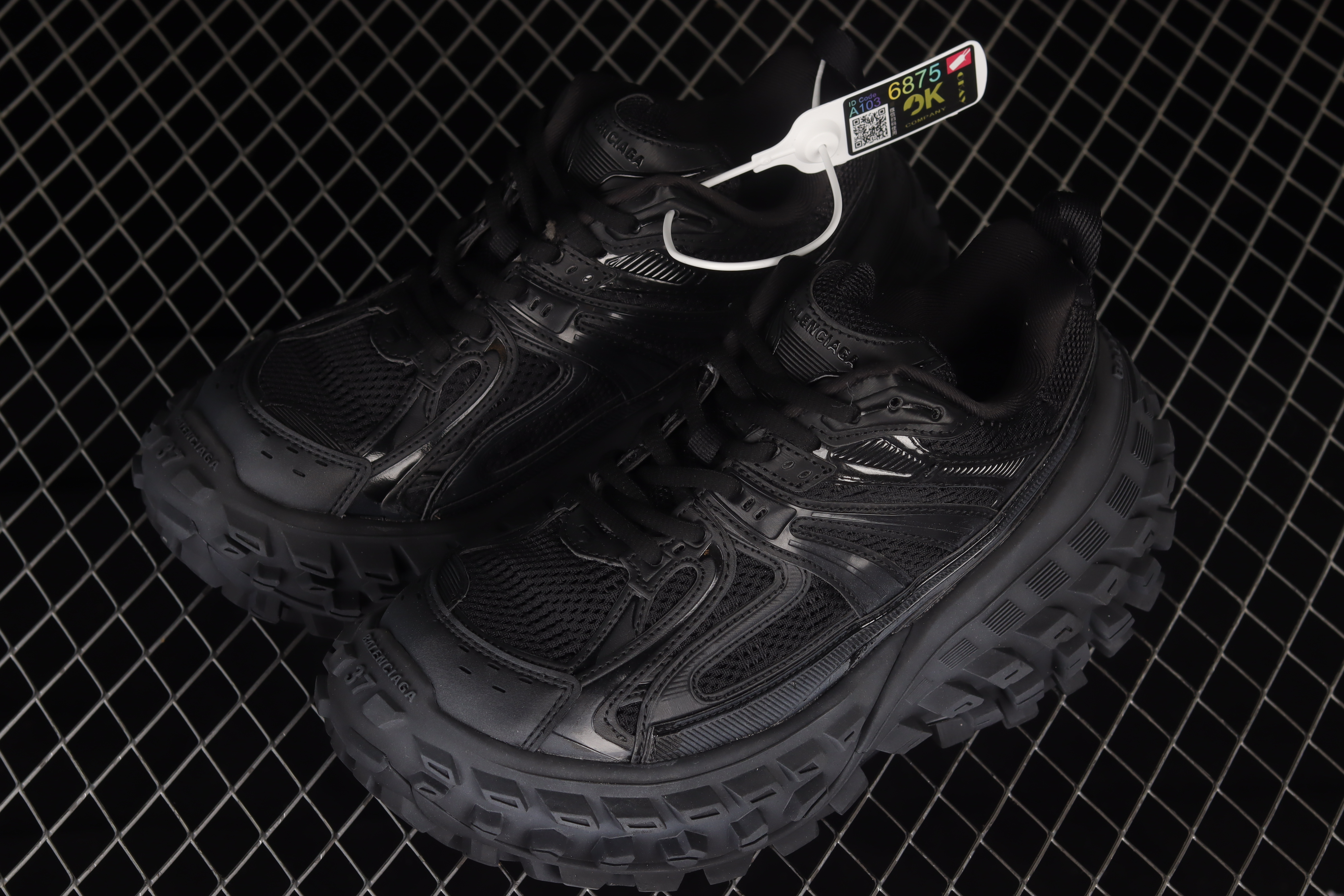 Ba1en*iaga Defender Rubber Platform Sneakers