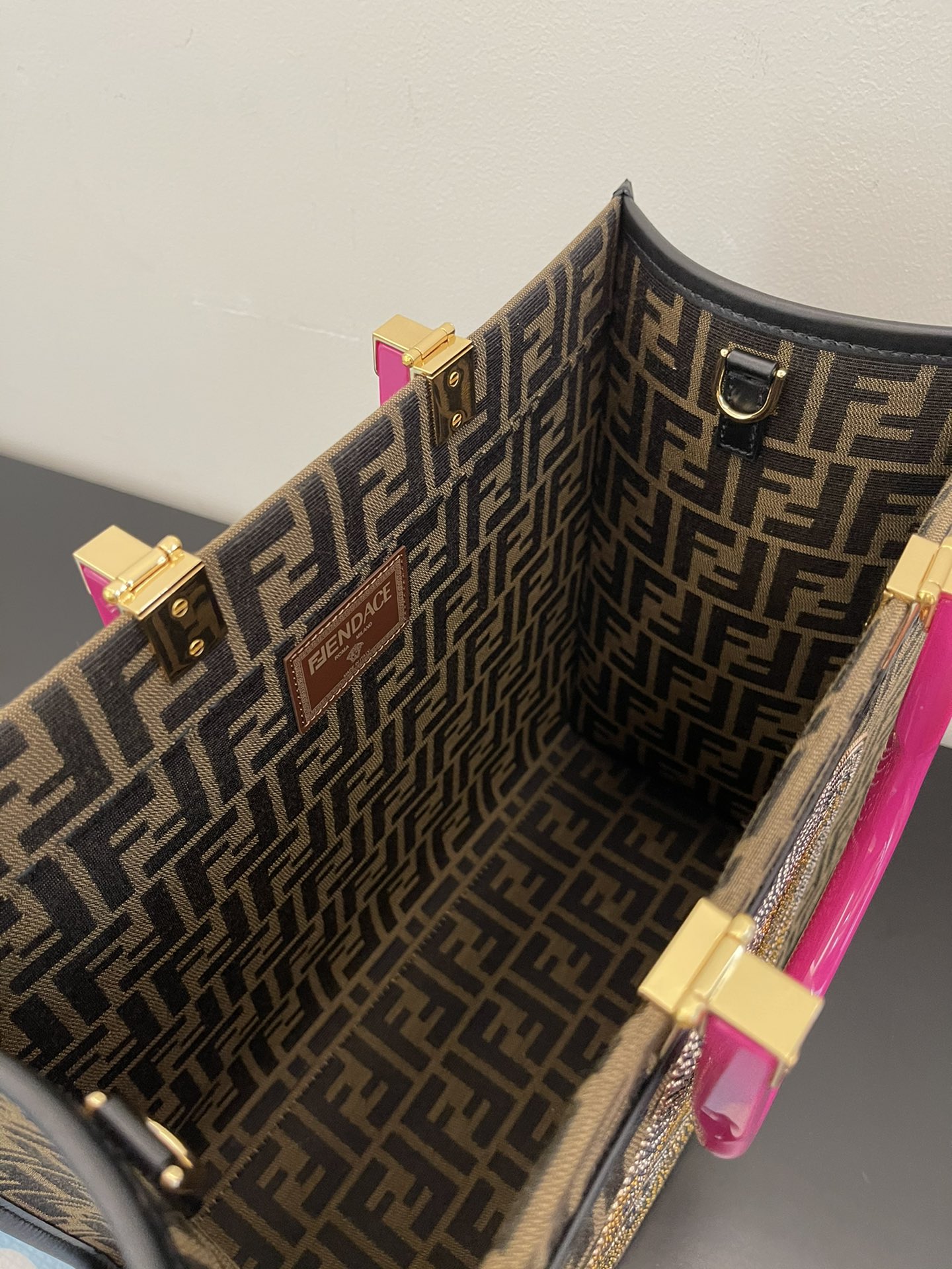 FENDAC E Sunshine Handle Bag 
