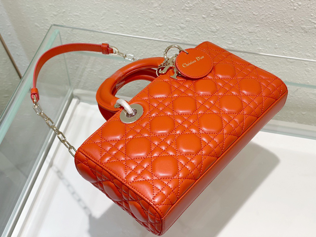 D10r Lady D-joy Bag Orange 26cm