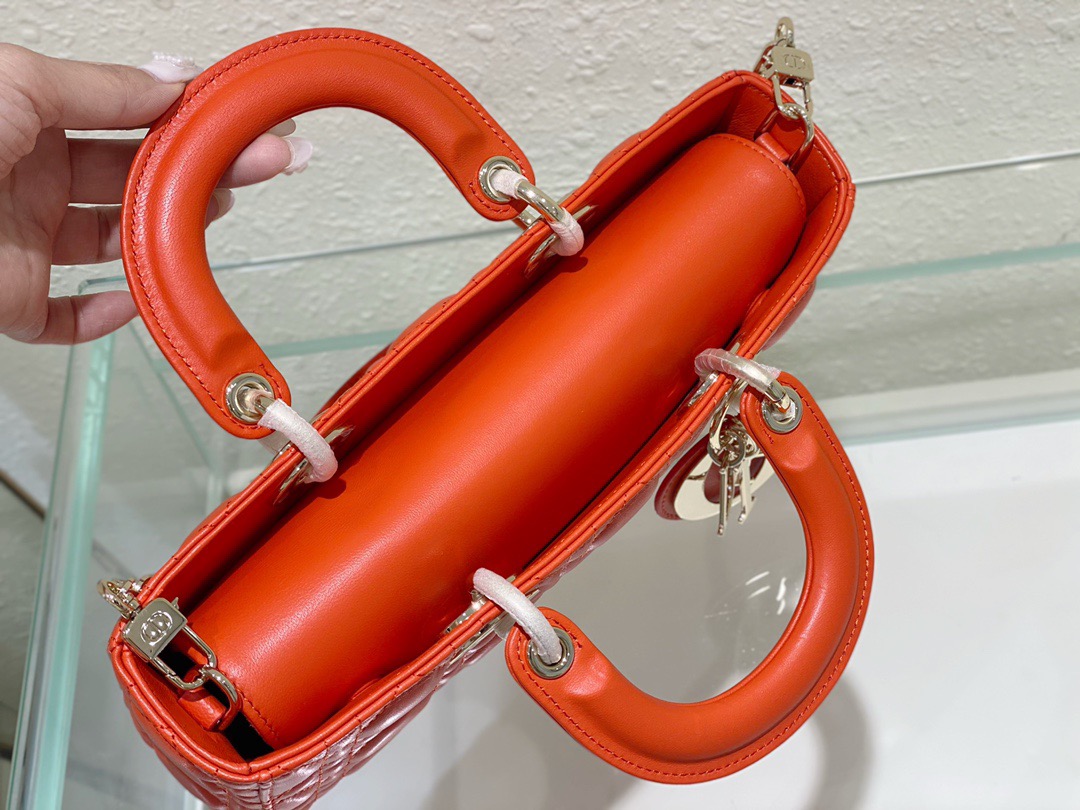 D10r Lady D-joy Bag Orange 26cm