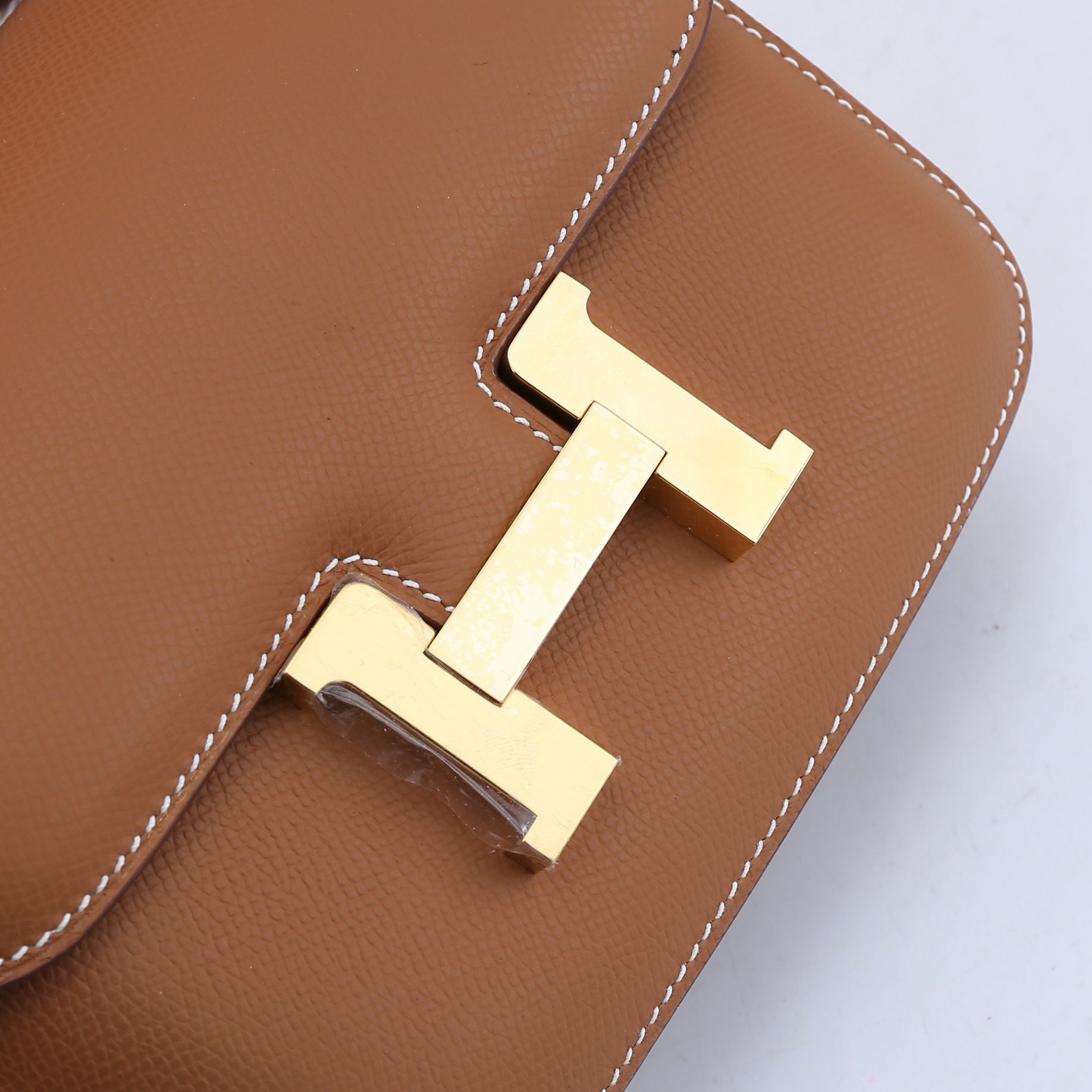 H**me5 Constance Bag Gold Brown 19CM